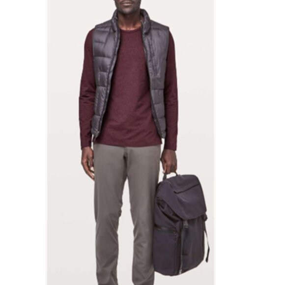 Lululemon 5 Year Basic Long Sleeve *Heathered Dark Adobe - Picture 3 of 14